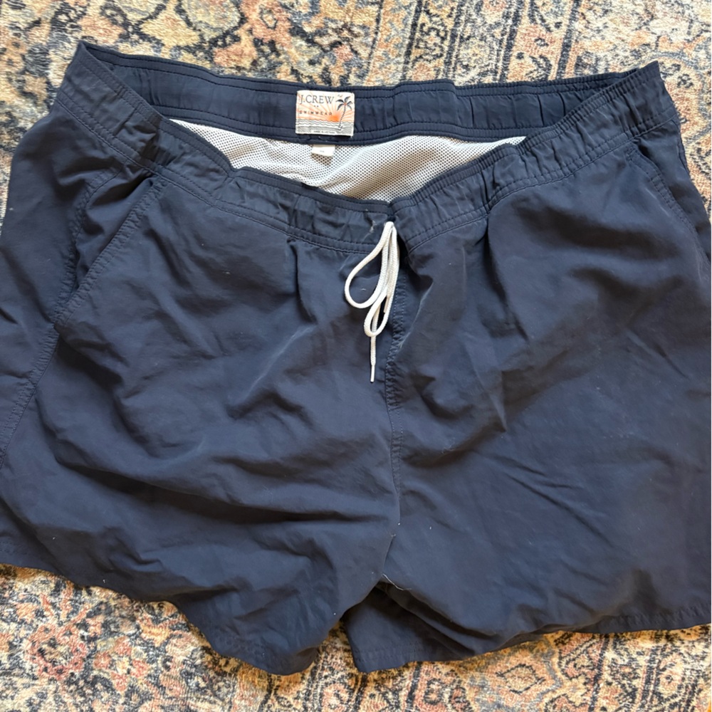 J. Crew Dark Blue Swimwear